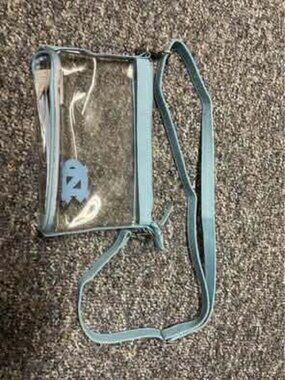UNC Tarheels Clear crossbody bag